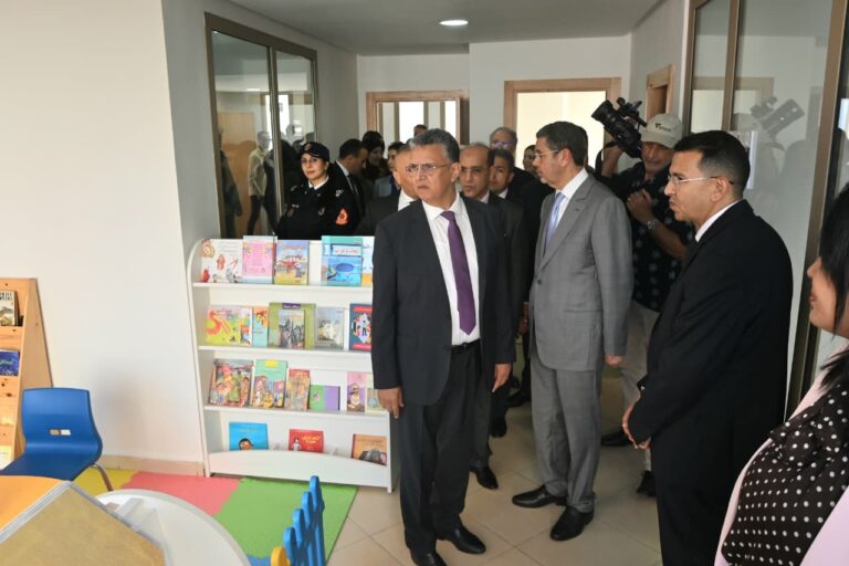 وزير العدل يدشن البناية الجديدة لقسم قضاء الأسرة بسلا تعزيزًا للبنية التحتية و الرقمنة