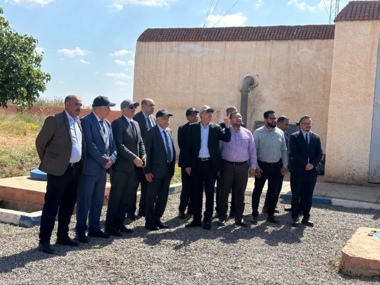 زيارة تفقدية لمشاريع جهة الدار البيضاء–سطات بإقليم برشيد