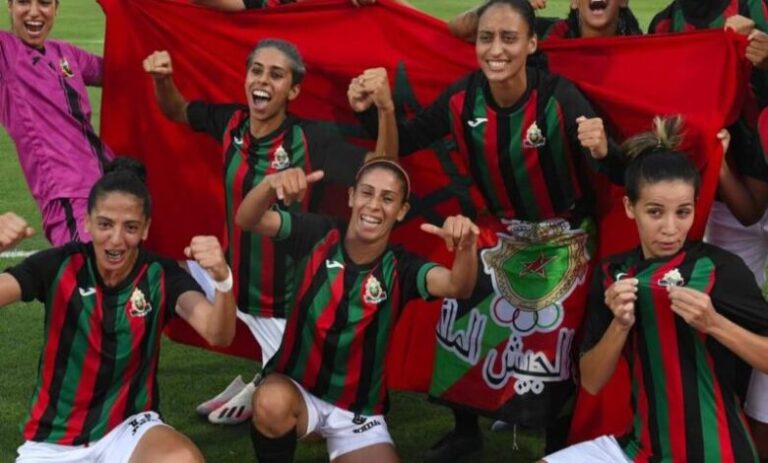 البطولة الوطنية الاحترافية “إنوي” لكرة القدم النسوية (القسم الأول)… فريق الجيش الملكي يتوج باللقب