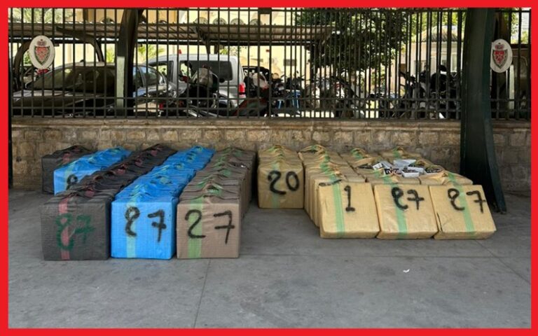 “الديستي” وشرطة فاس يجهضان محاولة تهريب 4 أطنان من الحشيش داخل شاحنة محملة بالحديد