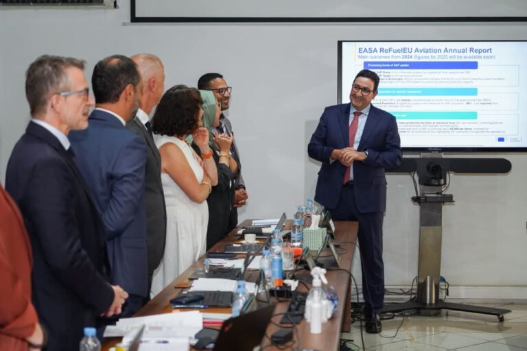kAyouh rend visite aux travaux de la 4ème réunion du Comité mixte de l’Accord euro-méditerranéen .k